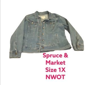 Denim jacket NWOT